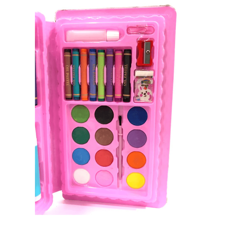 Coffret De 42 Pièces De Stylos Aquarelle Et Crayons Pour Enfants