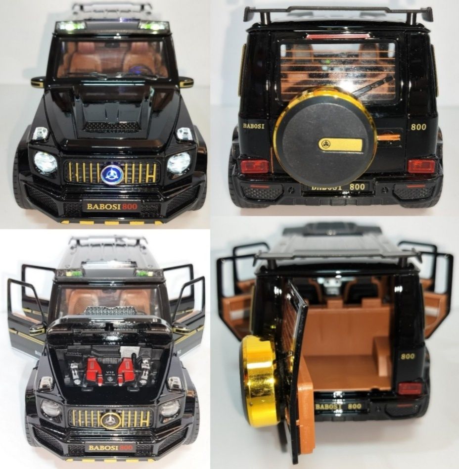 Mercedes-Benz G Babosi 800 – Échelle 1:18