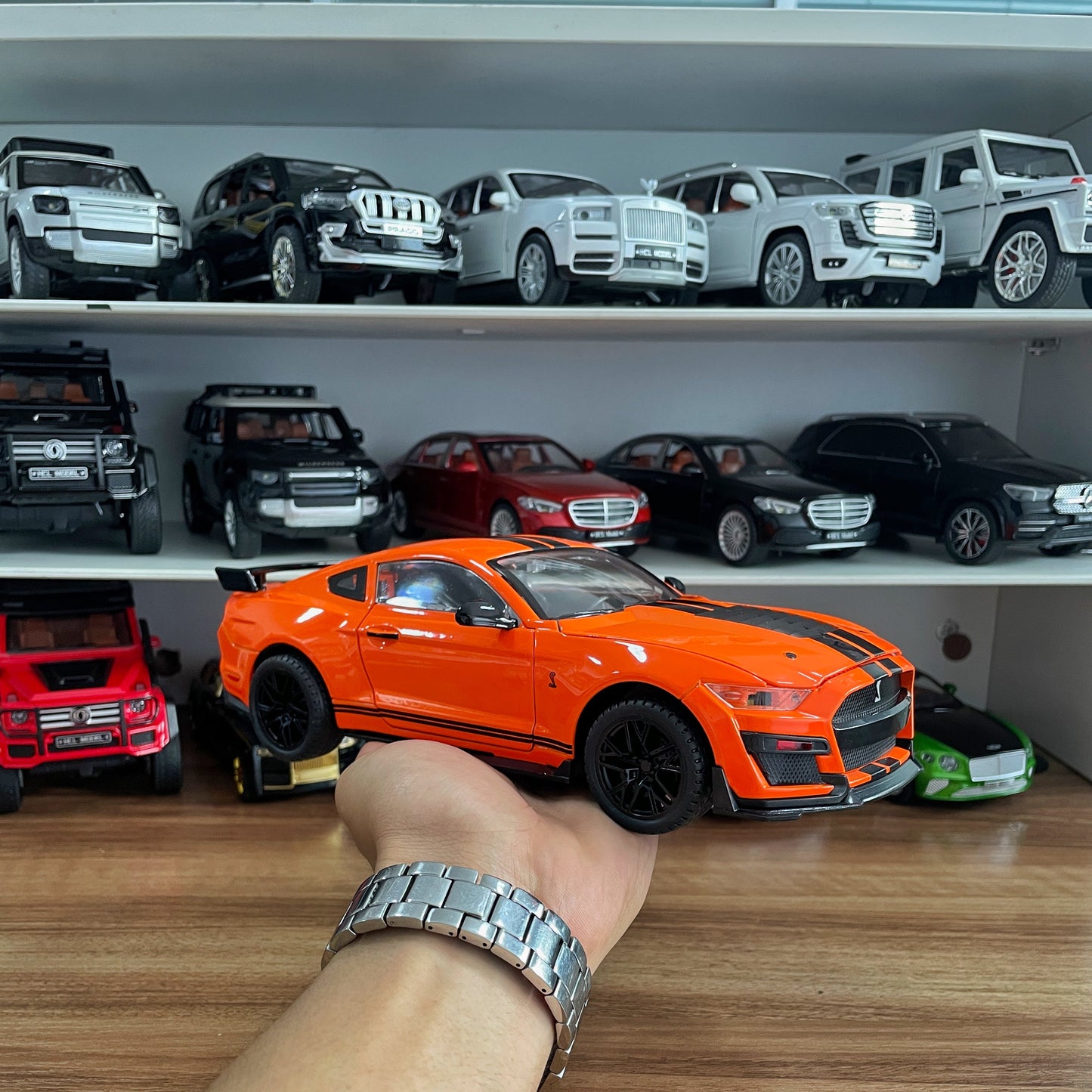 Modèle réduit Ford Mustang Shelby GT500 (1:18)