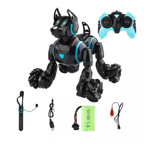 Robot Chien Cascadeur Radiocommandé – Transformable & Acrobate