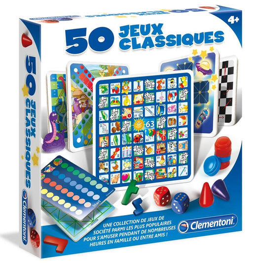 Coffret 50 Jeux Classiques
