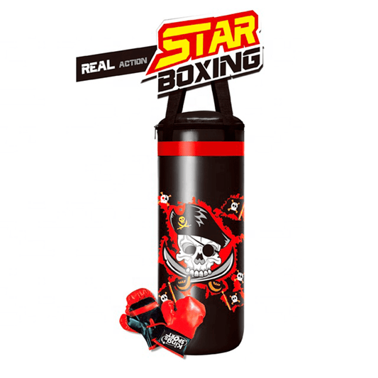 Sac de Boxe avec Gants de Boxe et Sons