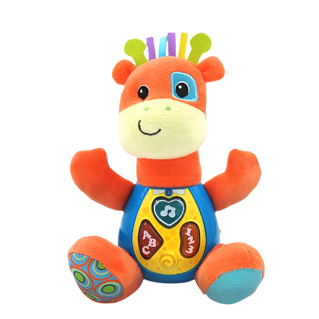 Peluche Girafe Parlante avec Sons et Lumières - Winfun