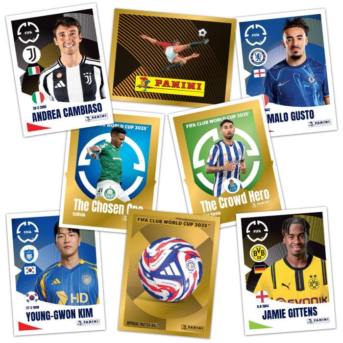 Collection Officielle de Stickers – FIFA Club World Cup 2025™