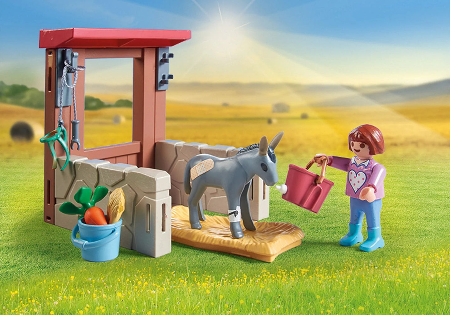 Vétérinaire avec Animaux de la Ferme - PLAYMOBIL