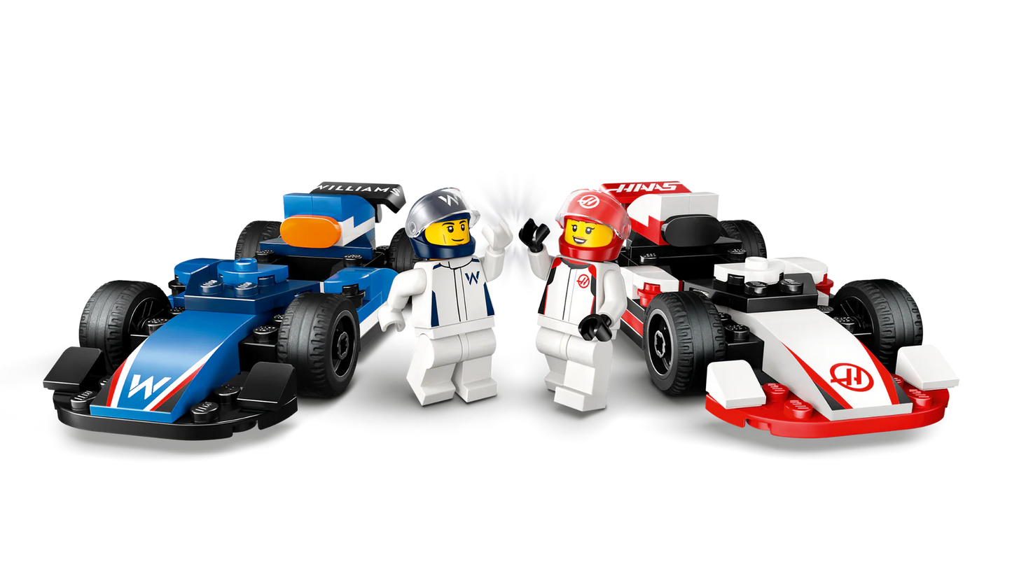 Voitures de course de F1® Williams Racing et Haas F1® - LEGO® City