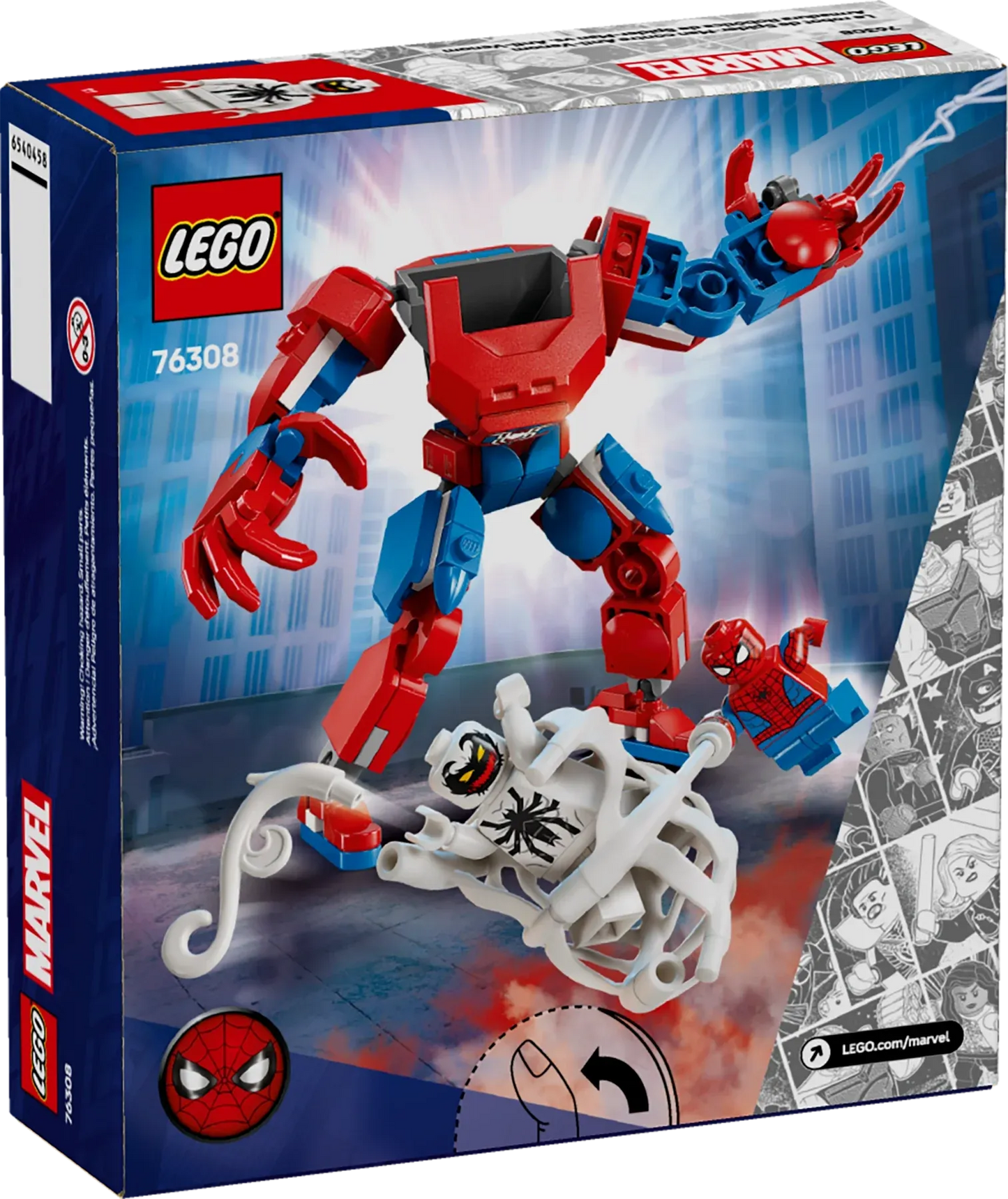 Le robot de Spider-Man contre Anti-Venom - LEGO® Marvel