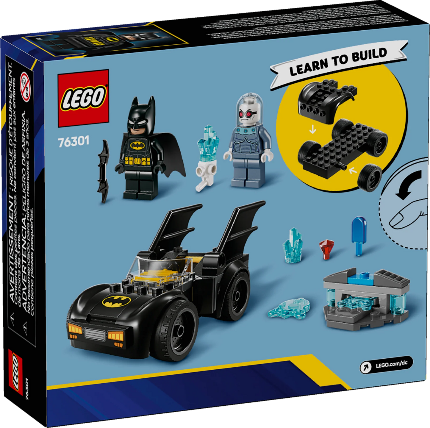 Batman™ et la Batmobile™ contre Mr. Freeze™ - LEGO® DC