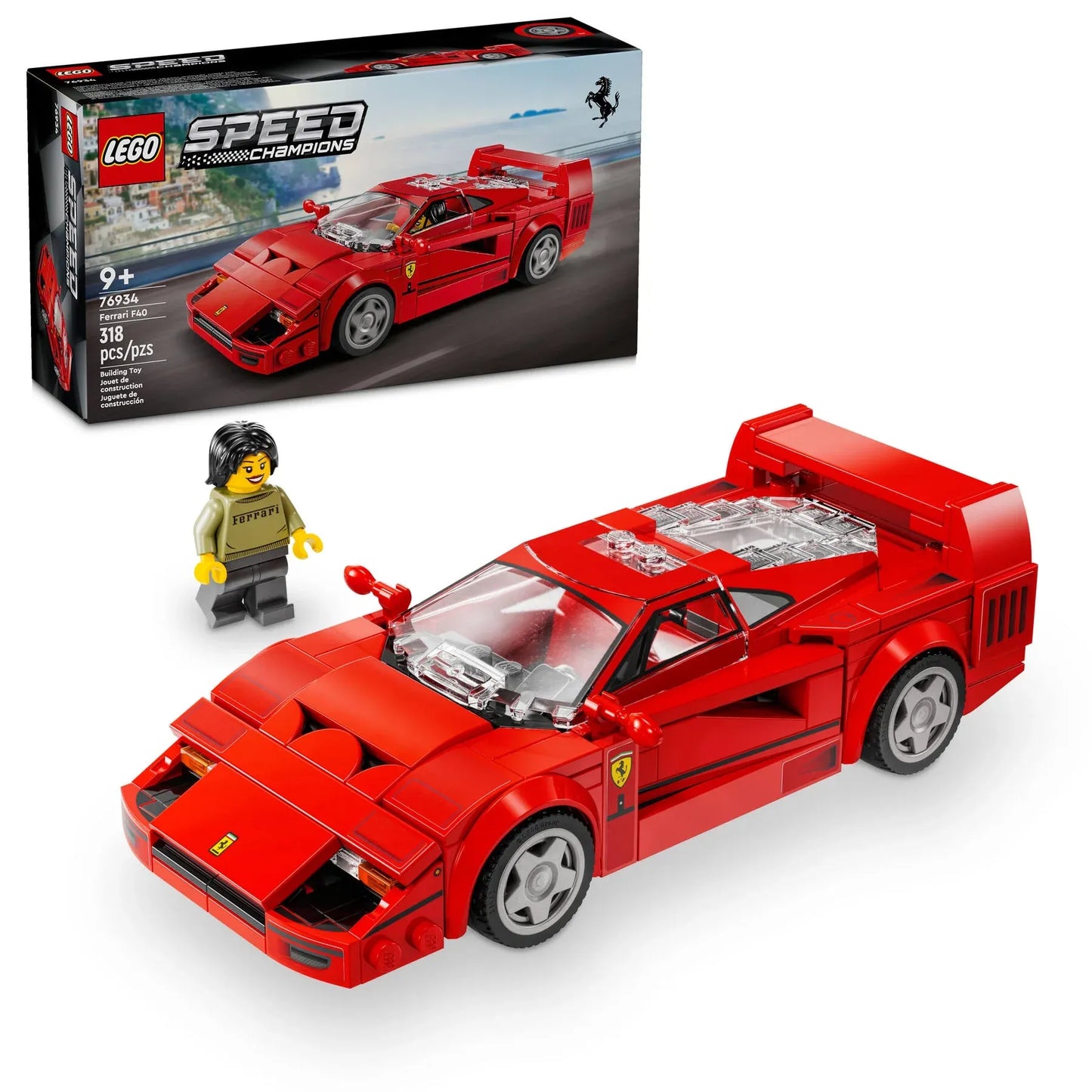 Supercar Ferrari F40 - LEGO® Speed Champions