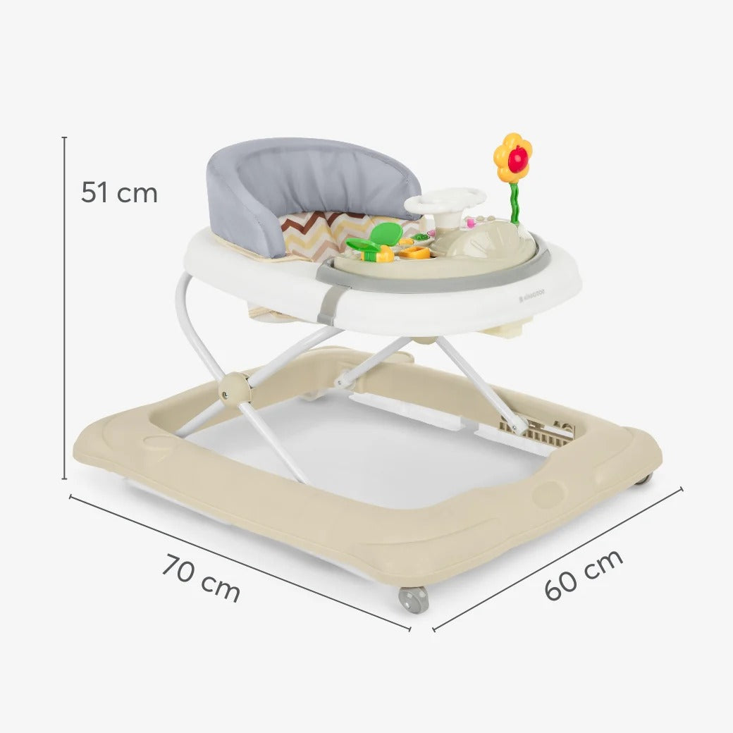 KikkaBoo Misty Beige – Trotteur pour Bébé 6M+