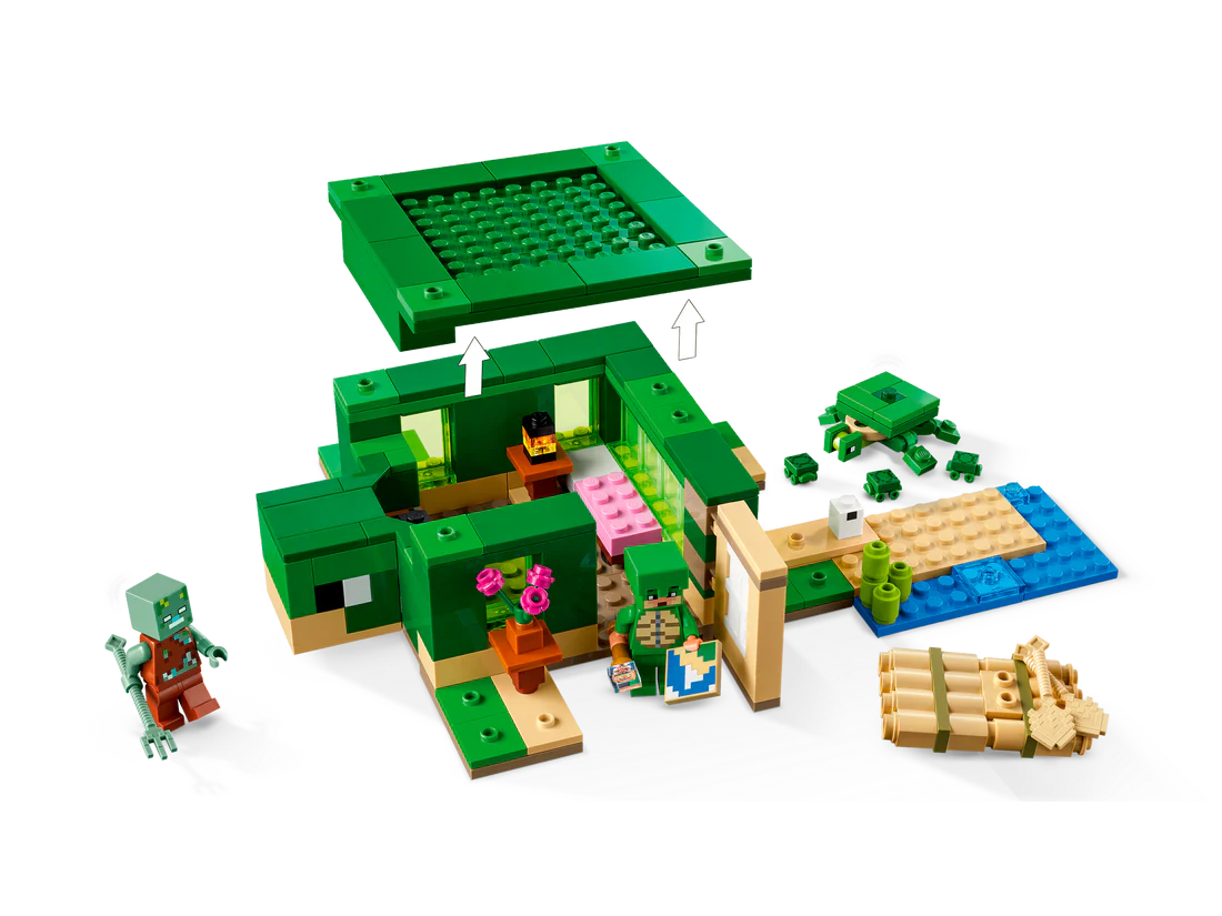 La maison de la plage de la tortue - LEGO® Minecraft®
