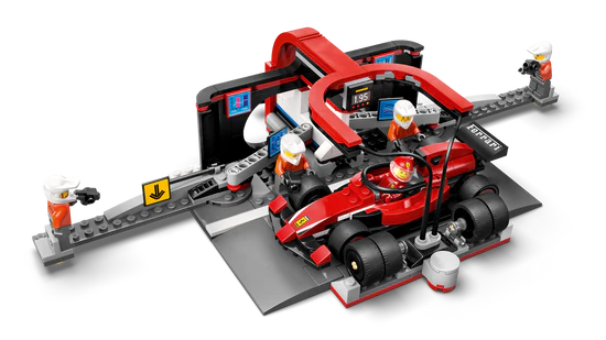 Arrêt au stand de F1® avec voiture Ferrari - LEGO® City