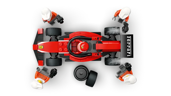 Arrêt au stand de F1® avec voiture Ferrari - LEGO® City