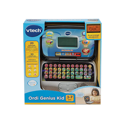 Ordinateur Genius Kid Bleu – Vtech