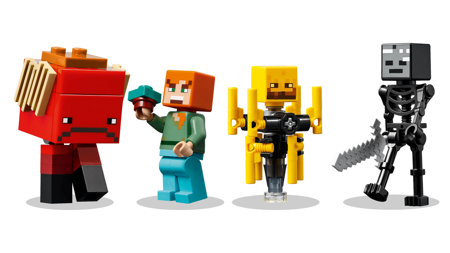 La bataille de la lave du Nether - LEGO® Minecraft®
