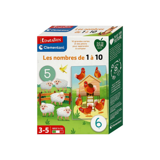 Les nombres de 1 à 10 – CLEMENTONI