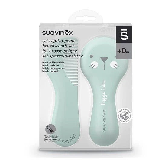 Suavinex – Set Brosse et Peigne pour Bébé
