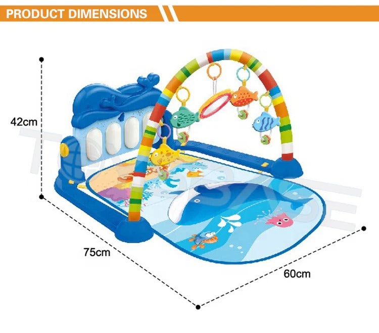 Tapis Piano Interactif "Sea" – Huanger