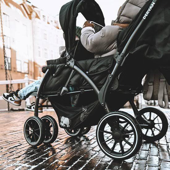 Poussette Jumeaux - Noir