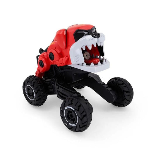 Voiture télécommandée tout-terrain – Bulldog cascadeur (Rouge ou Orange)