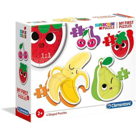 Mon Premier Puzzle Fruits : 2 à 5 pièces – Clementoni