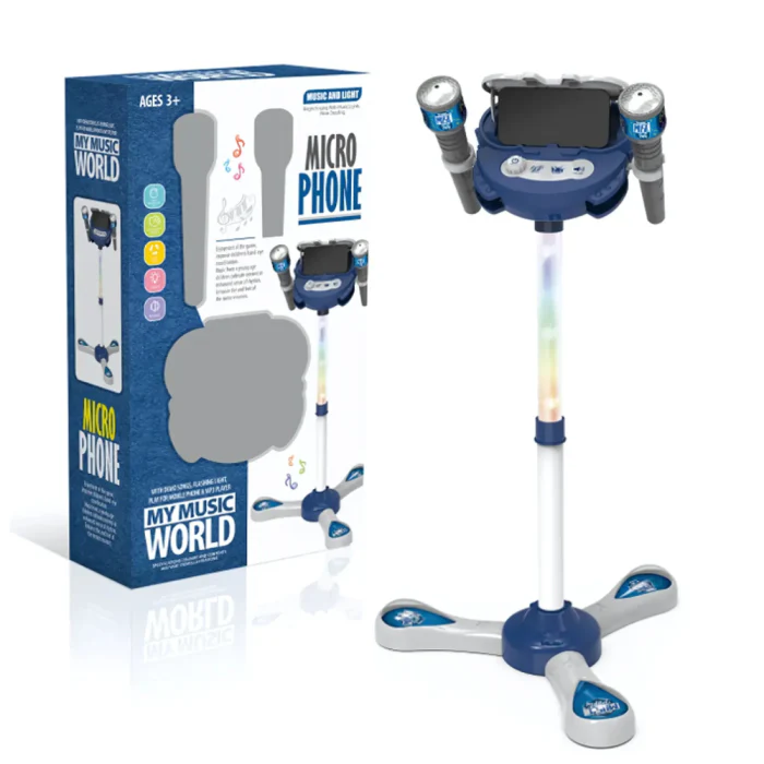 Ensemble Karaoké Double Micro Music Party avec Pied