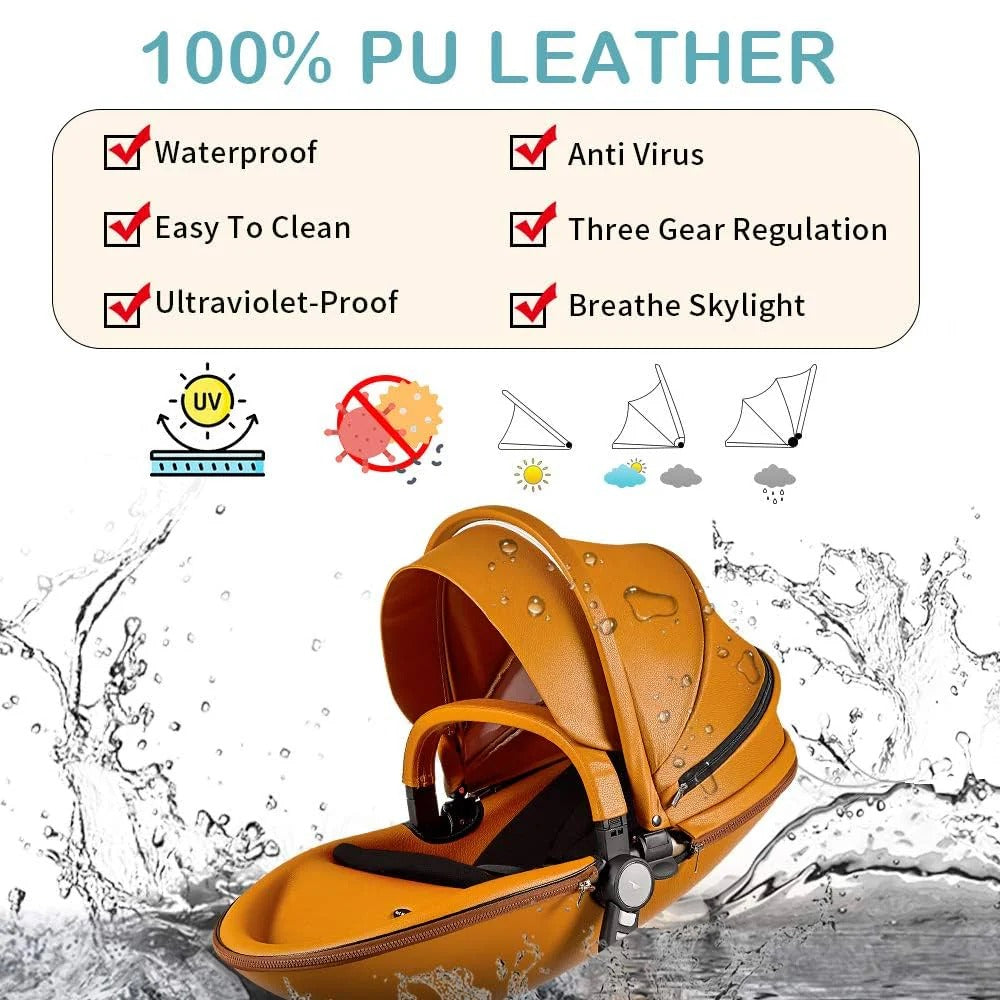 Poussette Rotative 360° – Hot Mom