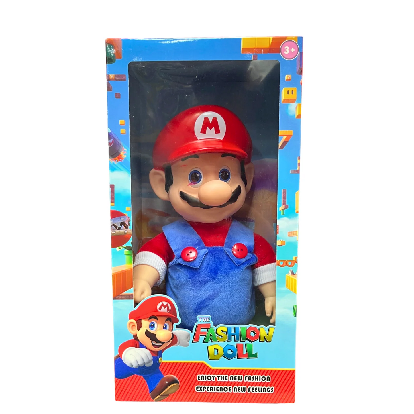 Poupée Mario, Luigi & Princesse – The Fashion Doll (3 modèles)