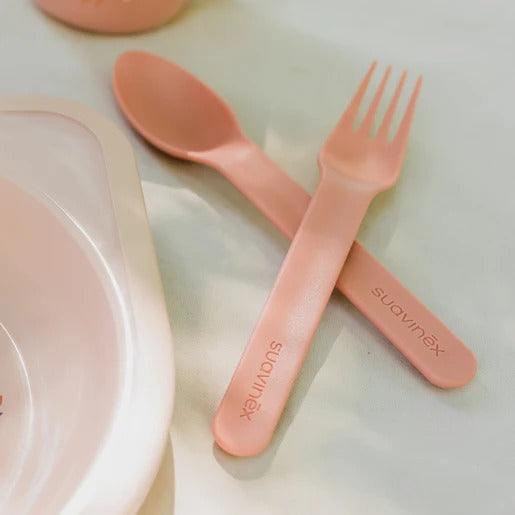 Suavinex – Ensemble de Couverts Forêt+ avec Étui (12m+)