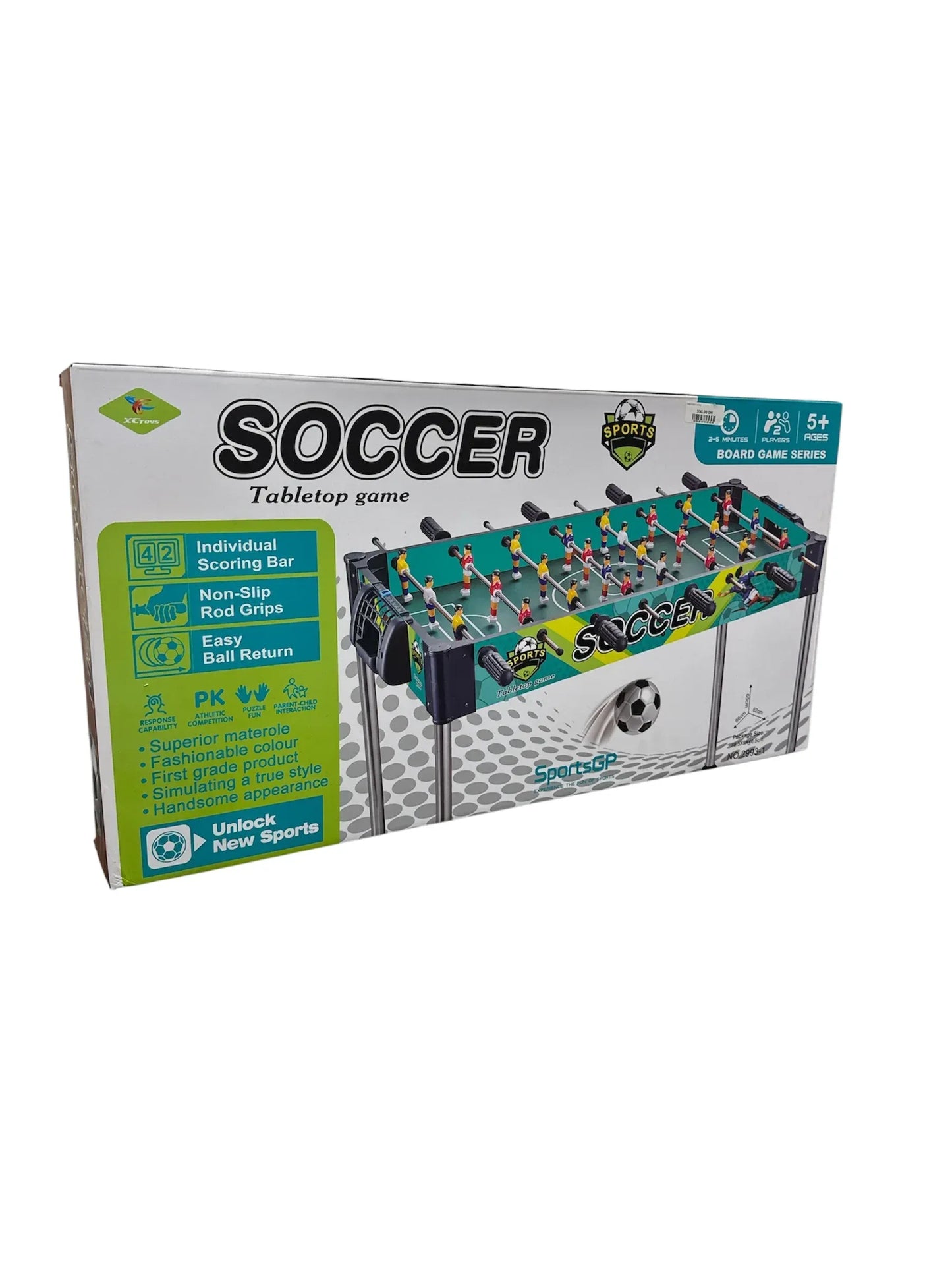 Baby-Foot Compact – Surface Stratifiée et Barres Télescopiques