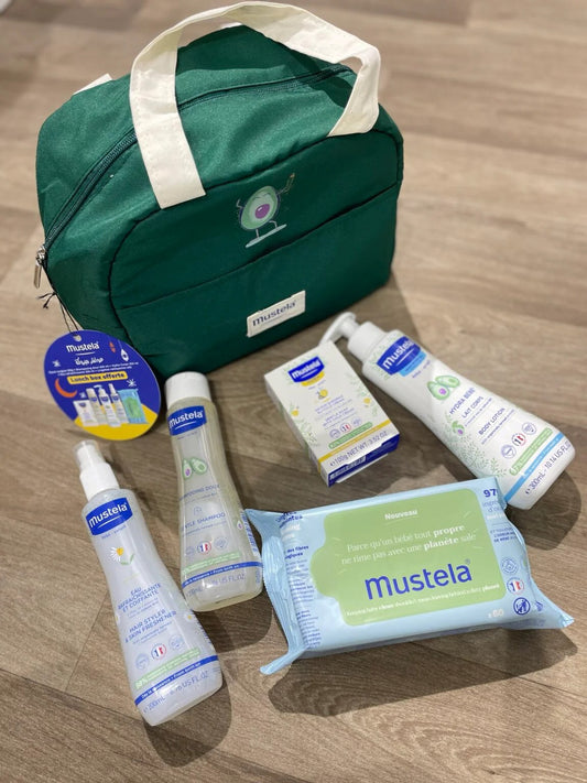 MUSTELA – Grand Pack de Soin Complet Bébé à l’Avocat BIO et à la Camomille