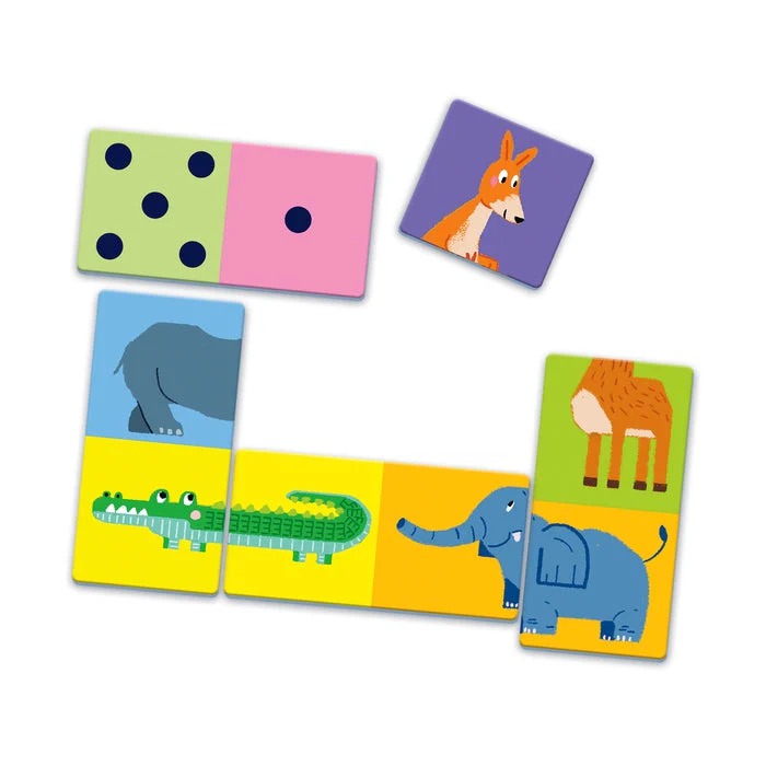 Dominos Chiffres et Animaux – CLEMENTONI