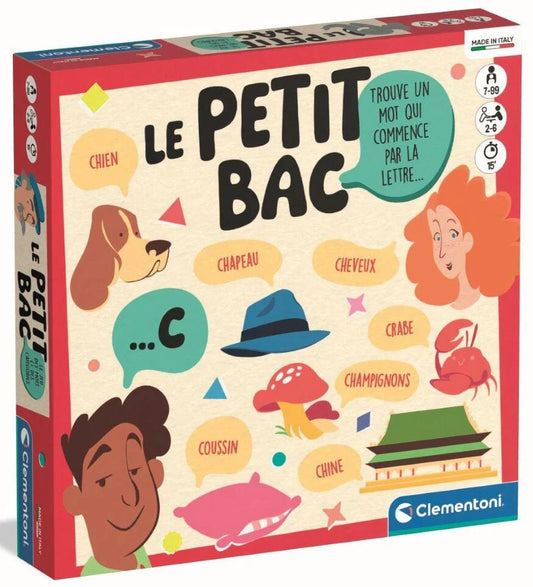 Le Petit Bac : Jeu de société - Clementoni