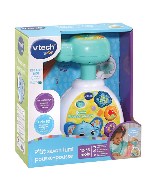 VTech – P’tit Savon Lumi Pousse-Pousse
