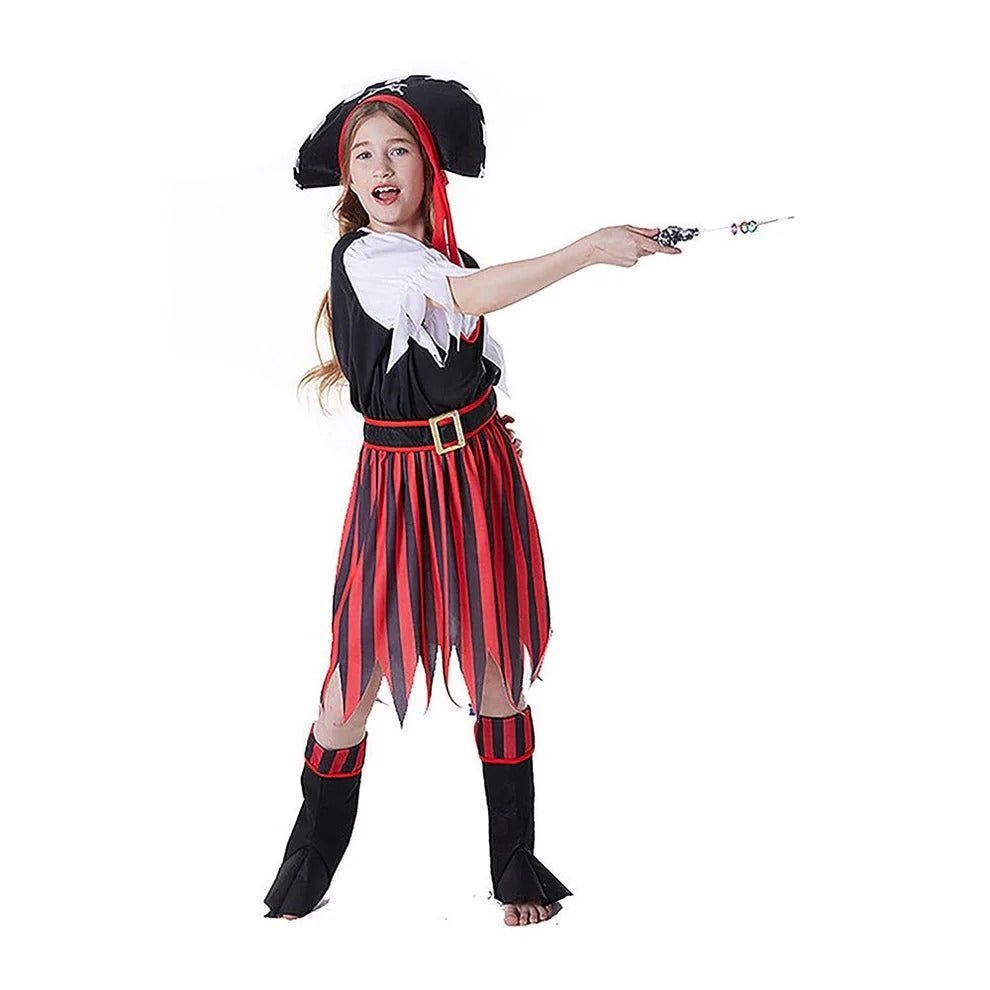 Costume d’Halloween Pirate pour Enfant – Fille