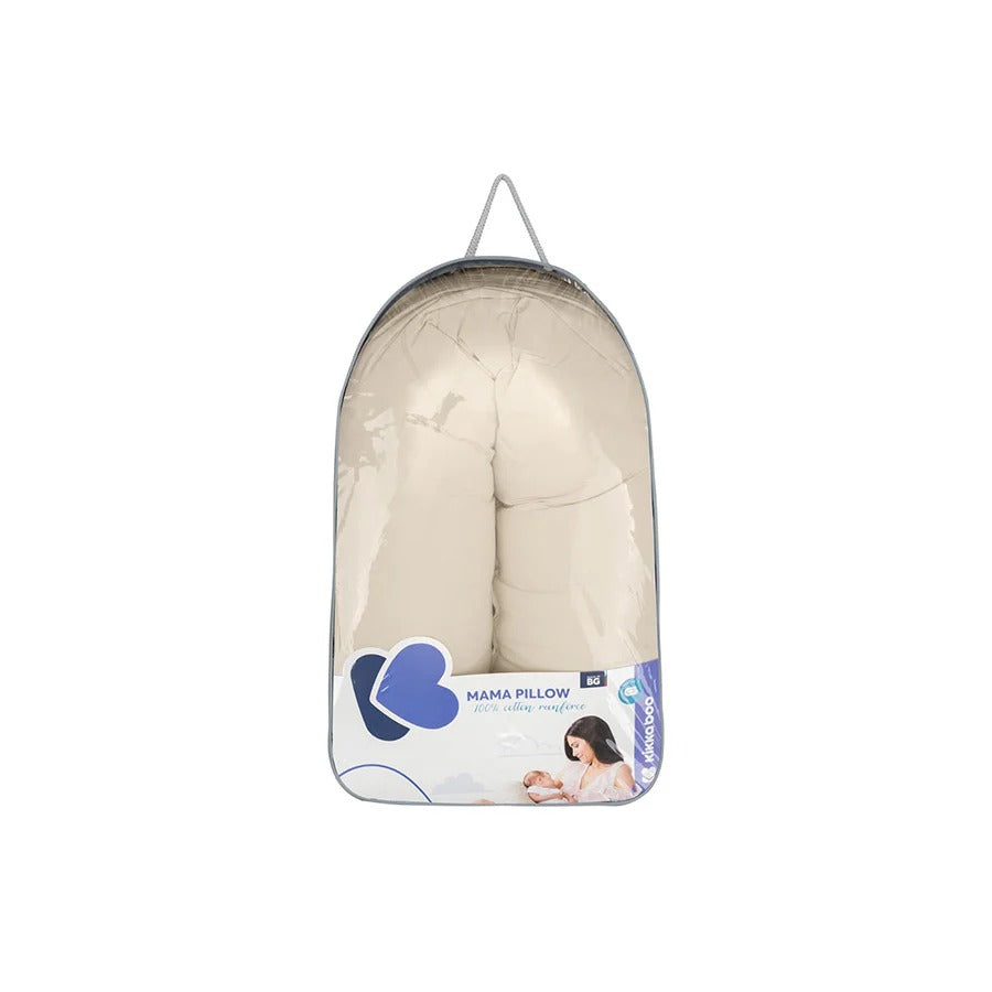 Coussin de Grossesse et d’Allaitement Big Beige – Kikabboo