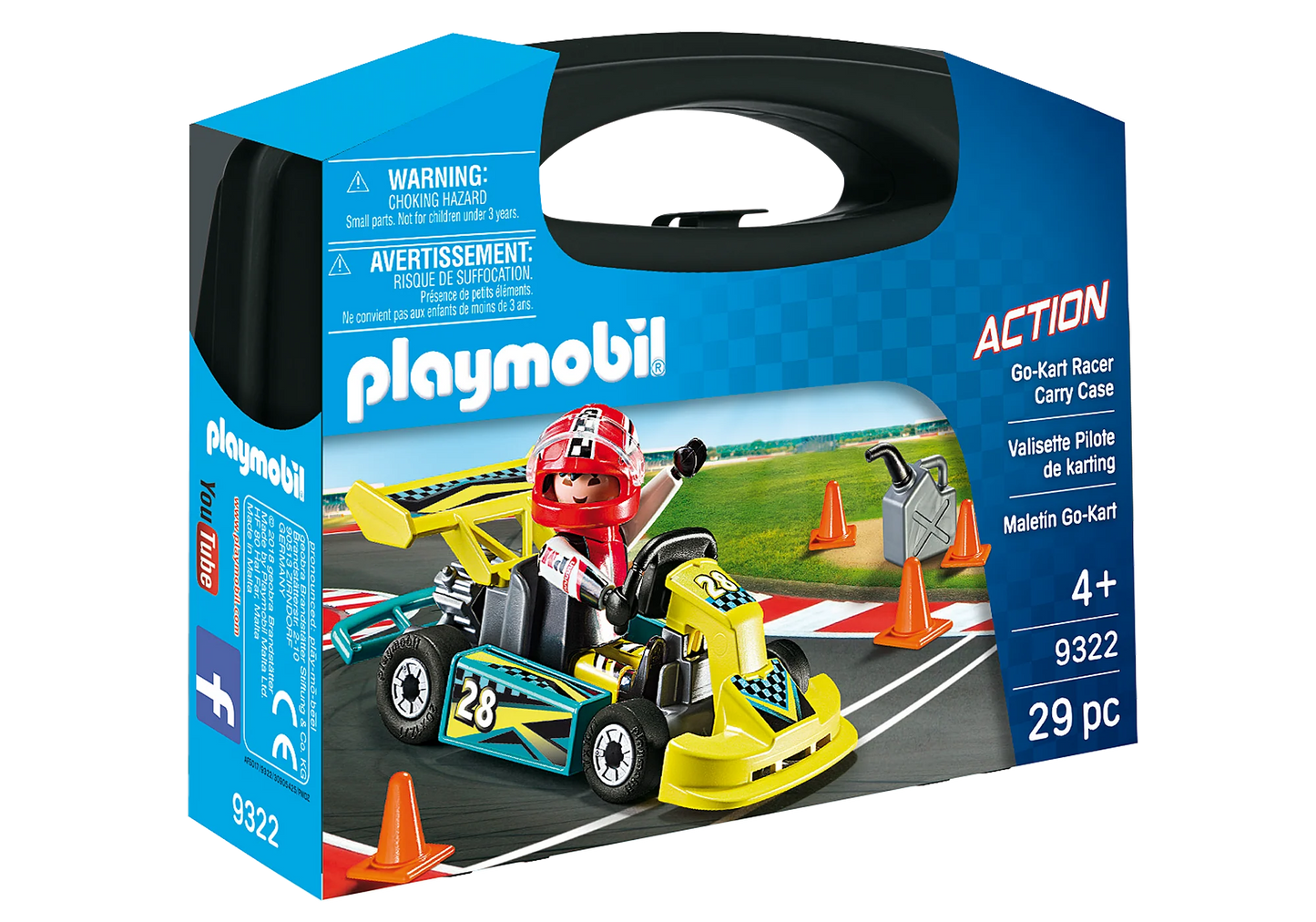 PLAYMOBIL – Valisette Pilote de Karting