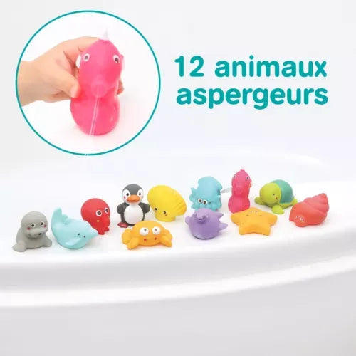 Animaux Aspergeurs : Mer (12 pièces) – LUDI