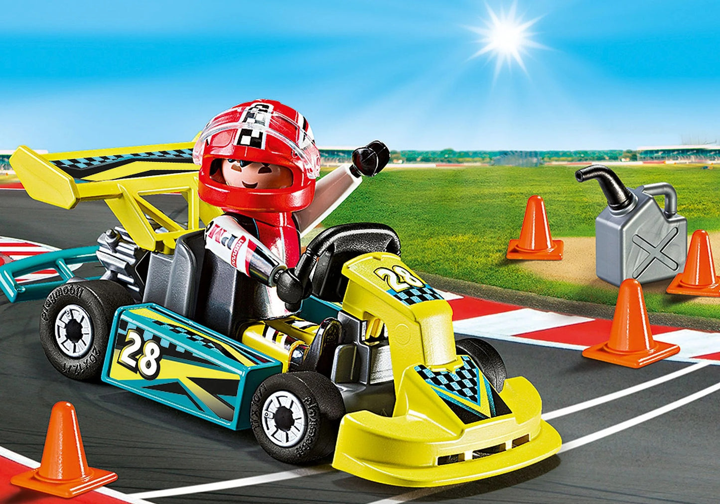 PLAYMOBIL – Valisette Pilote de Karting