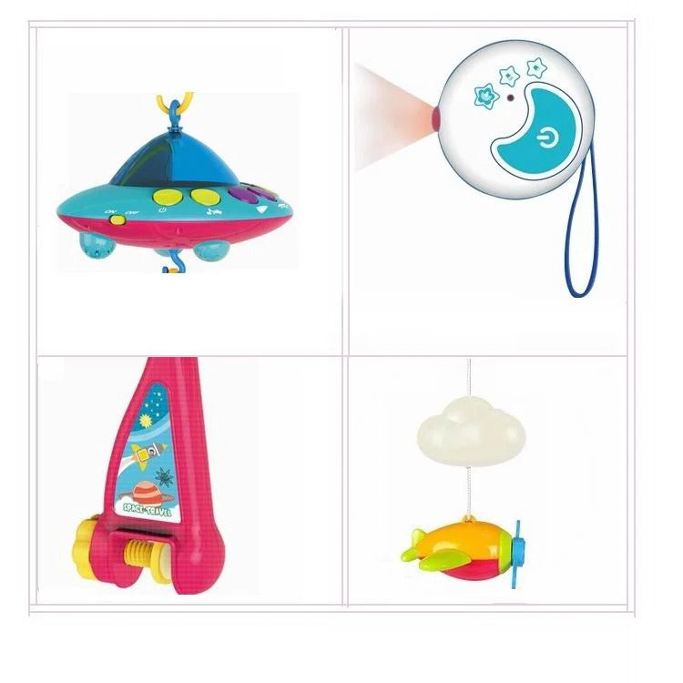 Mobile Musical Bébé avec Télécommande - Huanger