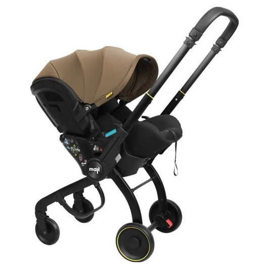 Poussette Siège Auto 2en1 marron – Max