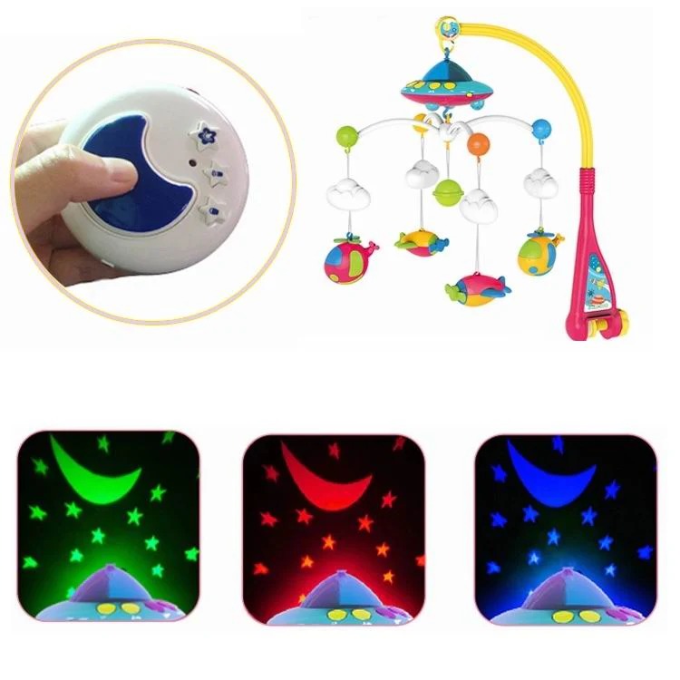 Mobile Musical Bébé avec Télécommande - Huanger