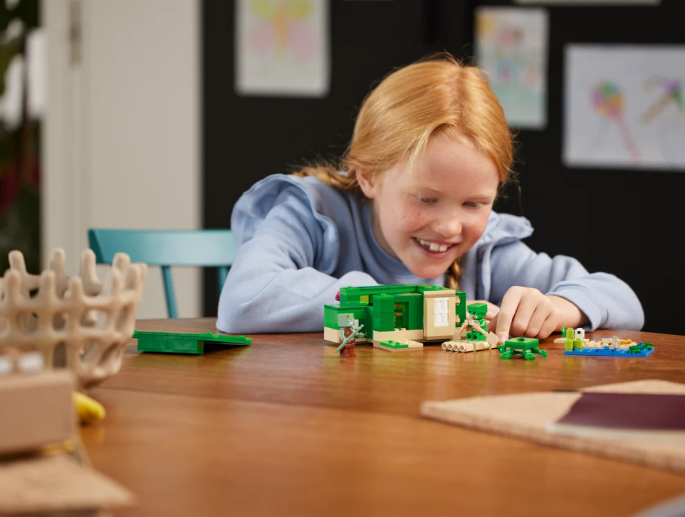 La maison de la plage de la tortue - LEGO® Minecraft®