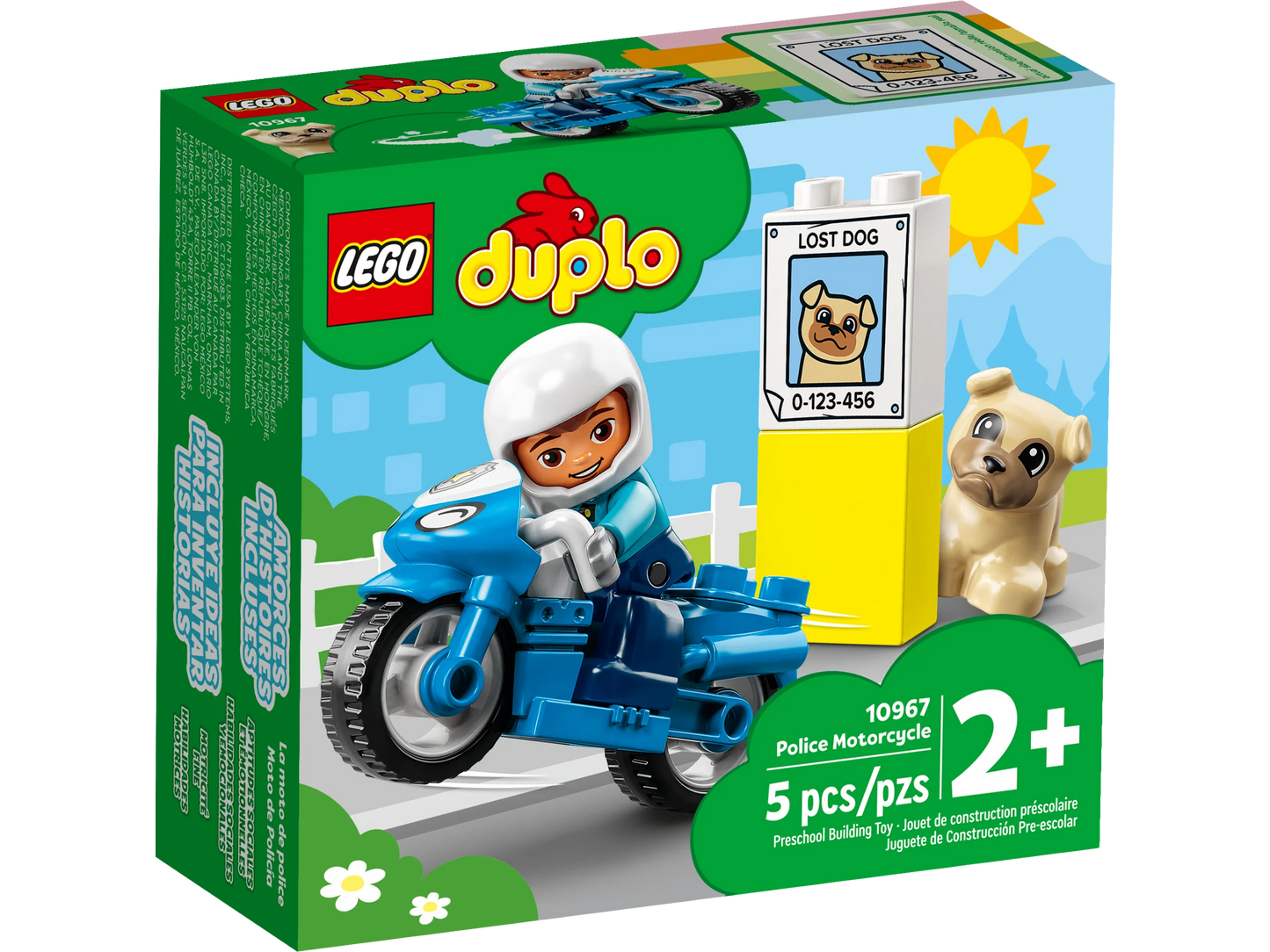 LEGO® DUPLO® – La moto de police