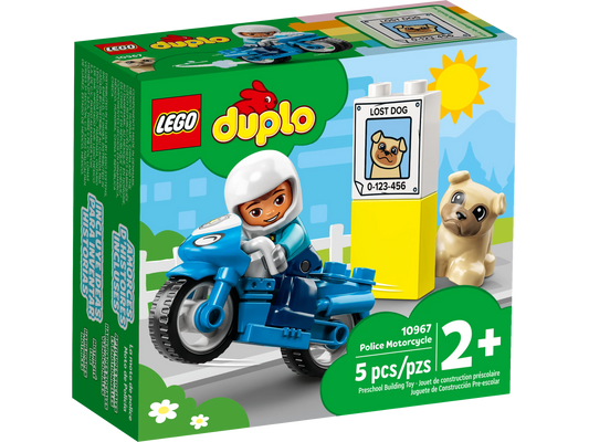 LEGO® DUPLO® – La moto de police