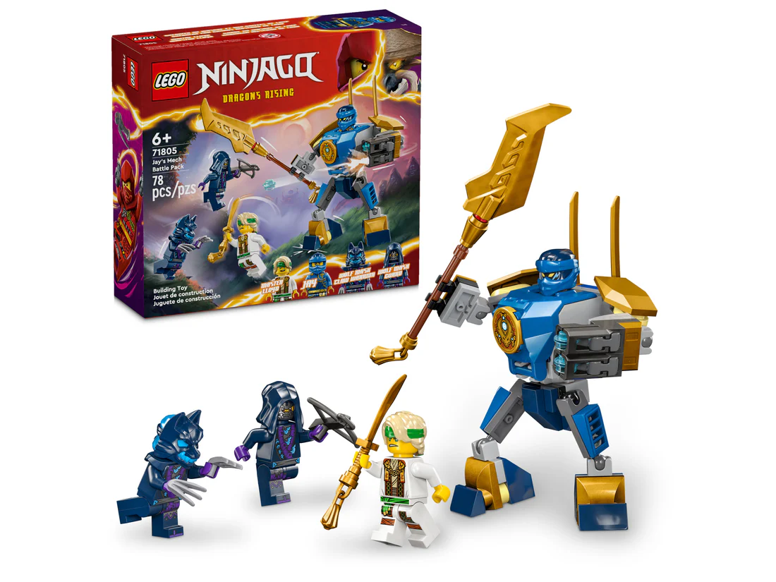 ack de combat : le robot de Jay - LEGO® NINJAGO®