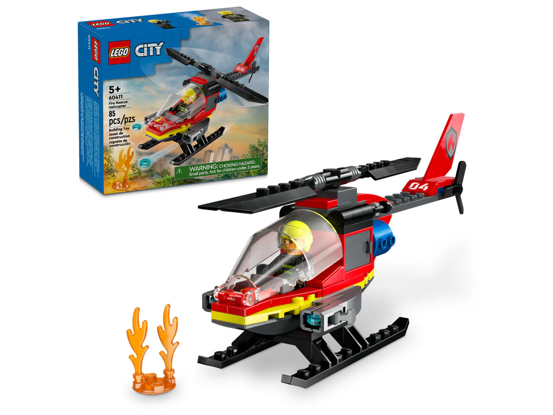 L’hélicoptère de secours des pompiers - LEGO® City