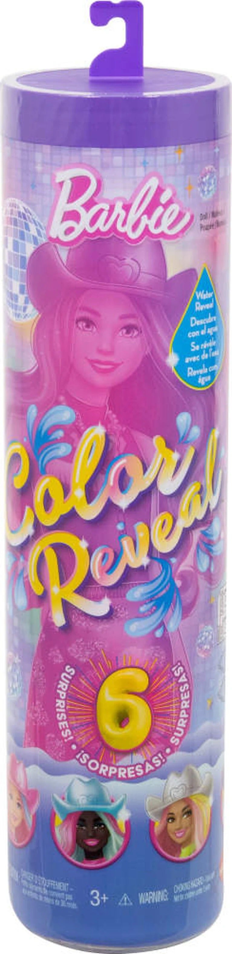 Barbie POP Reveal – Série Frappés – Poupée parfumée avec surprises et animal