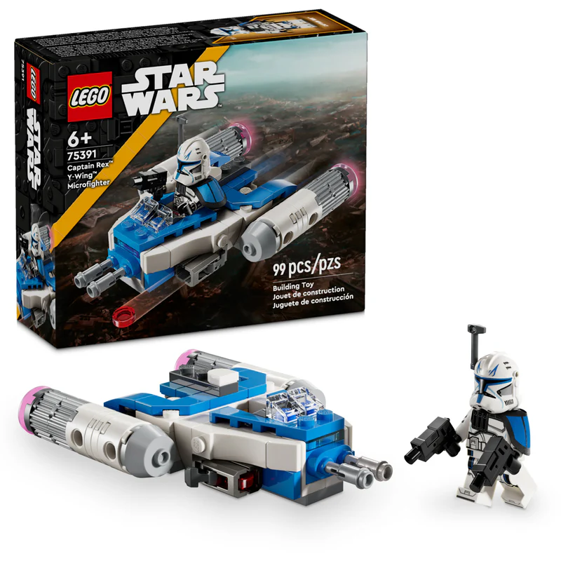 Le Microfighter Y-Wing™ du Capitaine Rex - LEGO® Star Wars™
