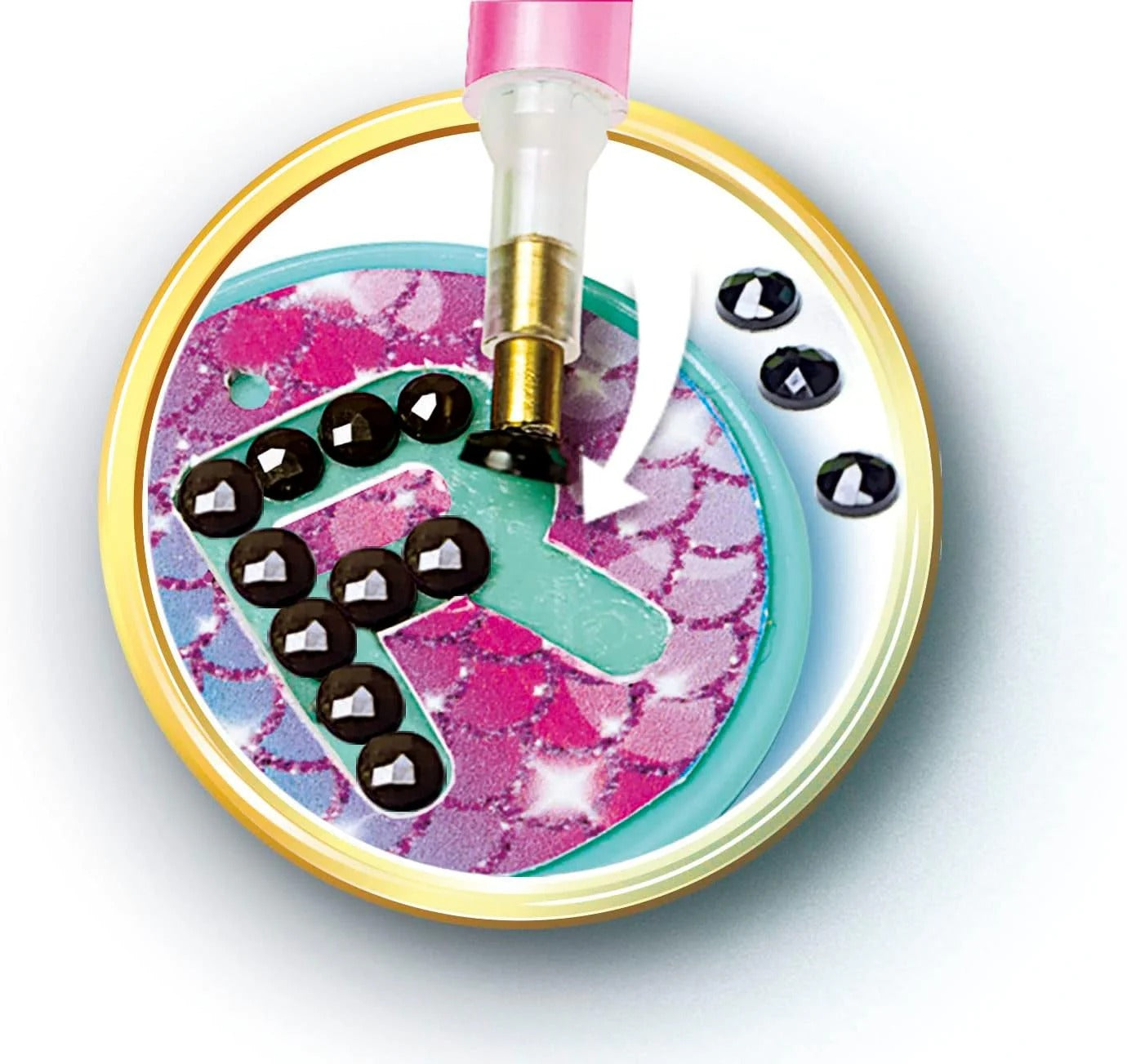 Crazy Chic : Coffret créatif Bracelets multicolores - Clementoni